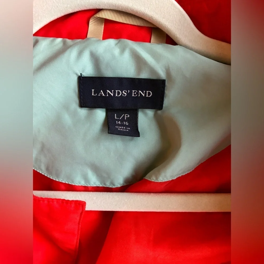 Lands' End Bright Red Women’s Jacket